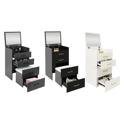Makeup Desk With Mirror Compact Dressing Table for Dressing Room