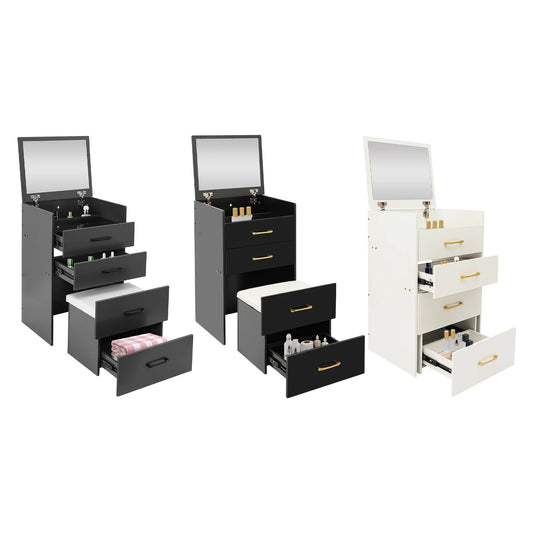 Makeup Desk With Mirror Compact Dressing Table for Dressing Room