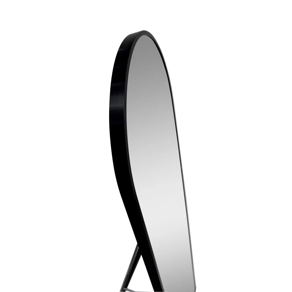 Head - to - Toe Modern Arch Aluminum Floor Easel Mirror