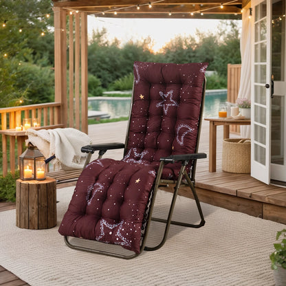 Patio Chaise Lounge Cushions: Indoor/Outdoor Recliner/Rocking Chair/Sofa