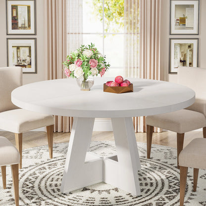 Round Dining Table for Farmhouse Kitchen