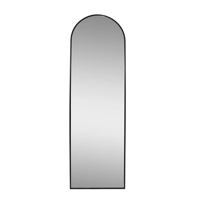 Head - to - Toe Modern Arch Aluminum Floor Easel Mirror