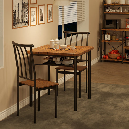 Dining Table Set and Chairs for 2