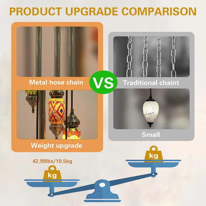 Handmade Stained Glass Bohemian Floor Light