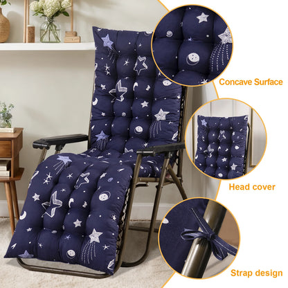 Patio Chaise Lounge Cushions: Indoor/Outdoor Recliner/Rocking Chair/Sofa